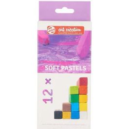 Talens Art Creation Set de Pasteles Suaves Surtidos, 12 Unidades en Estuche con Bandeja Organizadora para Dibujo Artístico Precio: 4.49999968. SKU: B1KDRE49L5