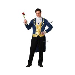 Disfraz de Príncipe Azul para Hombre Adulto, ideal para Carnaval o fiestas temáticas. Incluye Chaqueta, Chaleco y Pantalón. Talla XS-S. Disfraz de Príncipe Azul para Hombre Adulto, ideal para Carnaval o fiestas temáticas. Incluye Chaqueta, Chaleco y Pantalón. Talla XS-S.