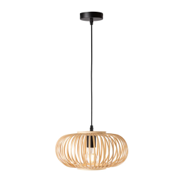 Lámpara Colgante Deo Ratán Boho-Chic Natural [SKD-P80112]