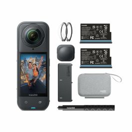 Insta360 X5 Bundle Edition Cámara Deportiva 360° 8K WiFi Bluetooth FlowState Resistente al Agua Batería 185 min INS6977644761496