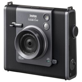 Fujifilm Instax Wide Evo Cámara Instantánea Digital - Negro, Sensor CMOS, Bluetooth 5.1, USB-C, Batería de Ión de Litio