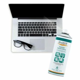 Ewent Pulverizador de alcohol isopropílico 400ml para limpieza de equipos, pantallas, plásticos y componentes electrónicos