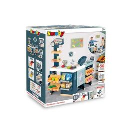 Supermercado maximarket con carrito, caja registradora y 50 accesorios. 89,60x80x59,60 cm Supermercado maximarket con carrito, caja registradora y 50 accesorios. 89,60x80x59,60 cm