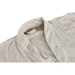 Albornoz Basicos DKD Home Decor Beige 1 x 120 x 63 cm Set de 2 Albornoz Basicos DKD Home Decor Beige 1 x 120 x 63 cm Set de 2