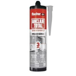 Fischer Adhesivo Turbo Anclaje Total Gris 290ml - 3 segundos, 600kg/m², Secado 8 minutos Precio: 7.79000057. SKU: B1BXP3W2SX
