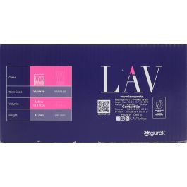 LAV Set 6 Vasos "Wave" 330 cc