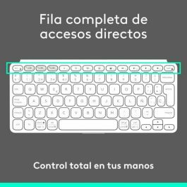 Teclado Logitech 920-012974 Blanco Gris QWERTY