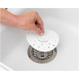 Wenko Filtro de desagüe de silicona Sava, blanco 8183100