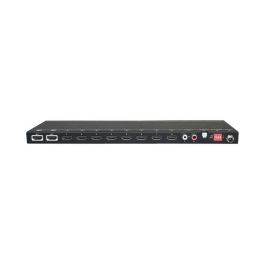 Vivolink VLHDMISP2X8 Divisor y Conmutador HDMI 2x8 4K@60Hz, HDR10, Dolby Vision - Audio Digital Toslink