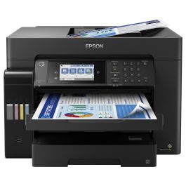 Epson ET-16655 Multifunción Inkjet A3 25ppm Impresión Doble Cara USB LAN Wi-Fi Negra Precio: 1466.58999971. SKU: B1C4E9BHT3