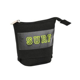 Estuche Cubilete Safta Surf Negro (8 x 19 x 6 cm)