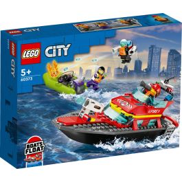 LEGO Lancha de Rescate de Bomberos 60373 City Juego de Construcción