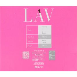 LAV Set 6 Vasos Toledo 470cc (4 Cajas)