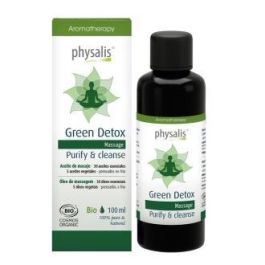 PHYSALIS Green Detox Aceite Masaje 100ml – Purifica y Limpia con 30 Aceites Esenciales Biológicos para Piel Luminosa y Fuerte Precio: 16.50000044. SKU: B16T8WCR7L