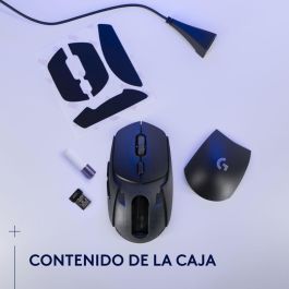Logitech G G309 Ratón Gaming Inalámbrico LIGHTSPEED Bluetooth 25600 DPI 6 Botones Programables para PC/Mac/ChromeOS