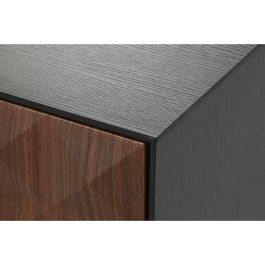 Mueble Tv Moderno DKD Home Decor Negro Marron 40 x 45.5 x 161.2 cm