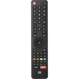 One For All URC1916 Mando a distancia universal para televisores Hisense, 100% compatible, no necesita programación, Negro