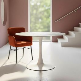 Mesa Comedor Blanco Piedra Sinterizada 100 X 100 X 75 cm Precio: 319.0044. SKU: B1DQ65PJCY