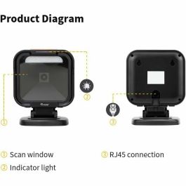 Equip Lector Código Barras 351028 Omnidireccional 2D