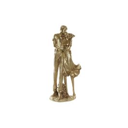 Figura Romantico DKD Home Decor Dorado 10 x 31 x 13 cm (2 Unidades)