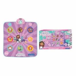 Lexibook LEX3380743105536 Alfombra de baile electrónica Bluetooth luminosa Gabby y la Casa Mágica con 6 modos de juego