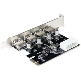 LogiLink PC0057A Tarjeta PCI Express 4 Puertos USB 3.0 (3.1 Gen 1) Interna para PC, 5 Gbit/s con VIA VL805