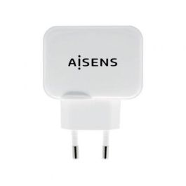Aisens Cargador USB 17W 5V/3.4A, 2 Puertos USB-A con Control AI, Blanco Precio: 5.50000055. SKU: S5622692