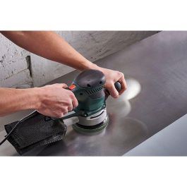 Wolfcraft Disco de Lija Multiorificio para Lijadora Excéntrica Ø125mm Grano 80