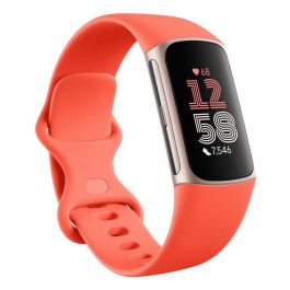 Fitbit Charge 6 Coral / Champagne Gold Aluminio AMOLED GPS Pago NFC - Seguimiento Salud y Deporte Precio: 210.88999976. SKU: B16TH7E2NQ