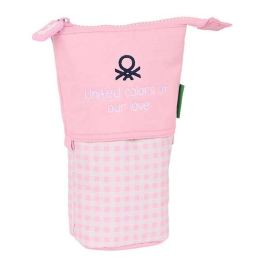 Estuche Cubilete Benetton Vichy Rosa (8 x 19 x 6 cm) Precio: 7.88999981. SKU: S4306344