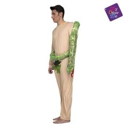 My Other Me Disfraz de Adán con Mono y Serpiente para Hombre Adulto, Talla M-L, 100% Poliéster