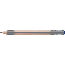 Pelikan BS.Rad..Ansp..blau Set de escritura griffix, triangular, color azul, incluye sacapuntas y borrador, ideal para escuela y ocio
