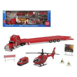 Playset Super Container Fire 39 x 14 cm Camión Portavehículos Precio: 5.98999973. SKU: S1127687