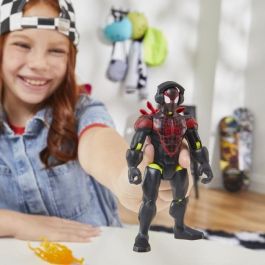 Figura spiderman mixmashers con 16 puntos de conexion. 12 cm - modelos surtidos