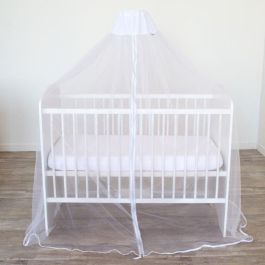 Domiva Flecha Dosel con Base para Suelo Blanca - Mosquitera H152xØ32cm Malla Ultrafina Impregnada Precio: 71.49999989. SKU: B165L8X3TT