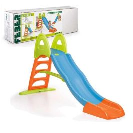 Tobogan super mega XXL plegable con agua 242x131,5x96cm