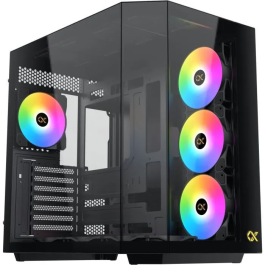 XIGMATEK Caja para PC CUBI II Cube E-ATX Vidrio Templado ARGB Negra XIG1732152481996 Precio: 128.49999987. SKU: B13DV8CN4J