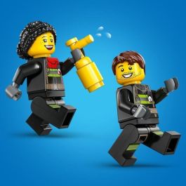 LEGO 60463 Camión de Bomberos con Escalera City Set de Construcción con 2 Minifiguras, Extintor y Llamas para Niños LEGO 60463 Camión de Bomberos con Escalera City Set de Construcción con 2 Minifiguras, Extintor y Llamas para Niños