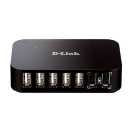 Hub USB 7 Puertos D-Link DUB-H7 Negro