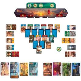 Asmodee 7 Wonders Duel Juego de mesa para 2 jugadores Idioma francés