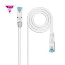 Nanocable 10.20.1701-W Cable de Red Ethernet RJ45 SFTP Cat.7/Clase F 1 Metro Blanco para 10 Gigabit OFC AWG26 LSZH