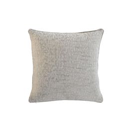 DKD Home Decor Jaquard2 23 Cojín Tradicional de Poliéster Jaquard Beige 45x45x45 cm con Cremallera