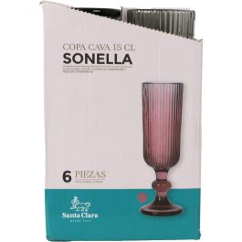 Copa de champán Santa Clara Sonella Verde (36 Unidades) Copa de champán Santa Clara Sonella Verde (36 Unidades)