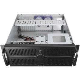 Chieftec UNC-409S-B-OP Estante 4U Negro para Rack ATX/Micro ATX con USB 3.2 y Soporte 2.5/3.5"