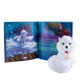 The Elf on the Shelf Set Cuento y Peluche Zorro Ártico Elf Pets, libro tapa dura y muñeco, español