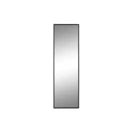DKD Home Decor Espejo de Pared Loft Colección Anxi Recto Negro, Hierro y Cristal, 120 cm Alto x 35 cm Ancho (Pack de 2)