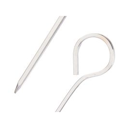 Set 6 Pinchos Brocheta Metal 25 cm Kinvara - Hierro Plata (36 Unidades) Set 6 Pinchos Brocheta Metal 25 cm Kinvara - Hierro Plata (36 Unidades)
