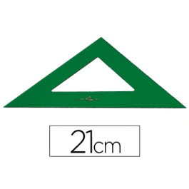 Faber Castell Escuadra Sin Graduar 21 cm Verde Precio: 4.49999968. SKU: B1BL2BF879