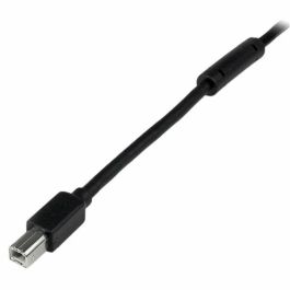 Cable USB A a USB B Startech USB2HAB65AC Negro