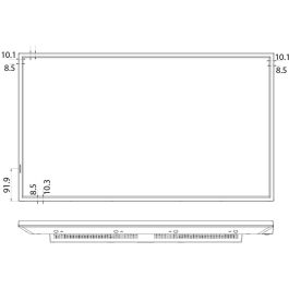 Hisense 32DM66D Pantalla Digital 32" Full HD IPS 24/7 Operation